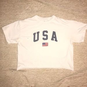 USA Crop Top